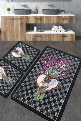 Image de Mijolnir, Levan- CHL5301, multicolore, tapis de bain, 700 g/m², 100 % POLYESTER