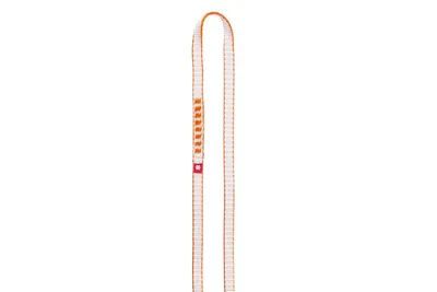 O-Sling Bio-Dyn 11 mm; 60 cm; 5-Pack von Ocun; orangefarbene Kletterschnur für den Einsatz beim Klettern.