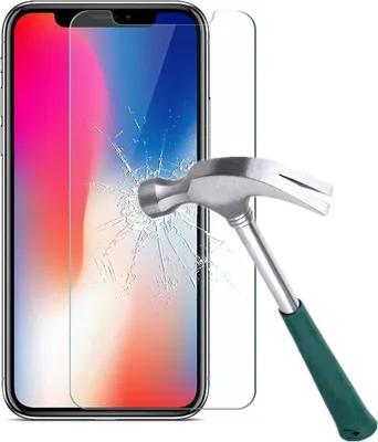 Produktbild von CHPN - Displayschutzfolie passend für iPhone X - iPhone 10 - iPhone Schutzfolie - 1 Stück - Schützen Sie Ihr iPhone vor Kratzern
