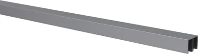 Produktbild von Schiene Führungsschiene Doppelführung Aluminium Vitrinentür Schiebetür Glasschiebetür Möbeltüren 0,95 m lang