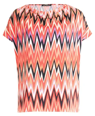 Productafbeelding van Betty Barclay T-shirt voor dames, rood/beige, maat 38