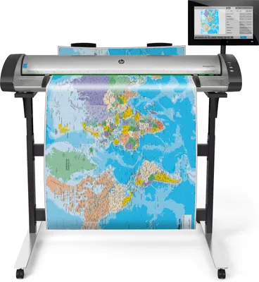 Obrázok produktu pre HP SD Pro 2 44-in Scanner, 1118 x 75760 mm, 1200 x 1200 DPI, 24 bit, Stránkový skener, Čierna, 39,6 cm (15.6")