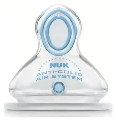 Zdjęcie produktu dla Nuk First Choice Anatomical Anticolic Nippel Xl Sili Food