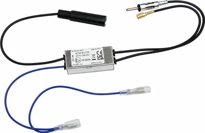 Produktbild von DAB+ Antennensplitter Adapter für passive PKW Antennen