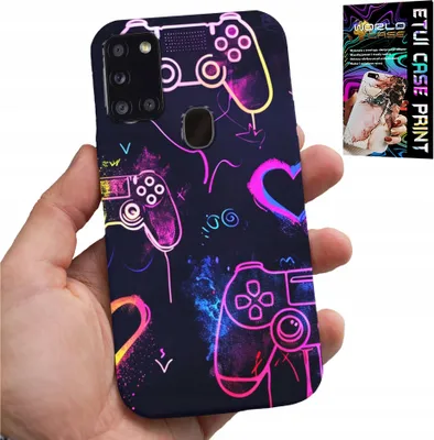 Zdjęcie produktu dla Etui Do Samsung Galaxy A21S - Case Dla Gracza, Gra, Wzory Dla Gamera