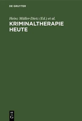 Produktbild von Kriminaltherapie heute