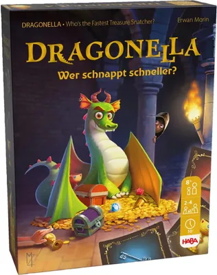 Produktbild von HABA Familienspiel Reaktionsspiel Dragonella 2011447001