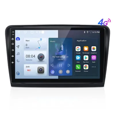 Obrázok produktu pre 10''HD carplay 4GSIM 8Kern 6+128G Für Škoda Superb 2 II 2008-2013 Android13 autorádio GPS WIFI BT SWC DAB+