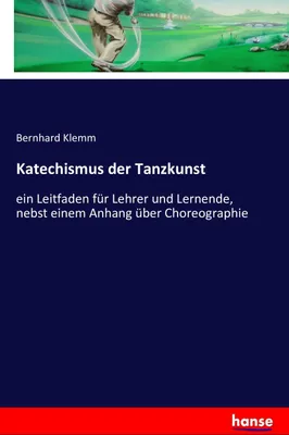 Produktbild von Katechismus der Tanzkunst