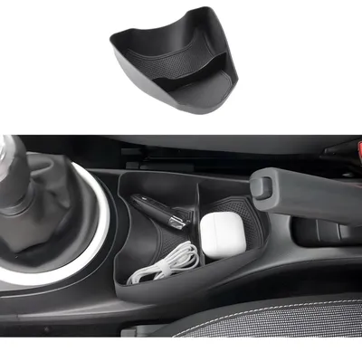 Obrázok produktu pre Stredová konzola s úložnou zásuvkou pre Renault Twingo 3 (2014-2024), čierna, plast ABS