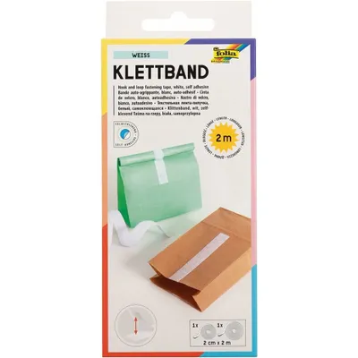 Produktbild von Folia 2302, 2 m, Weiß, 20 mm, 2 Stück(e)