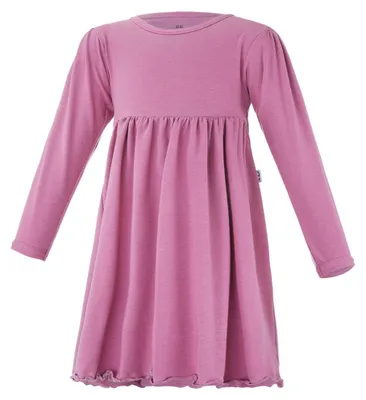 Produktbild von Kleid dünn langer Ärmel Outlast® - Dunkelaltrosa, 116