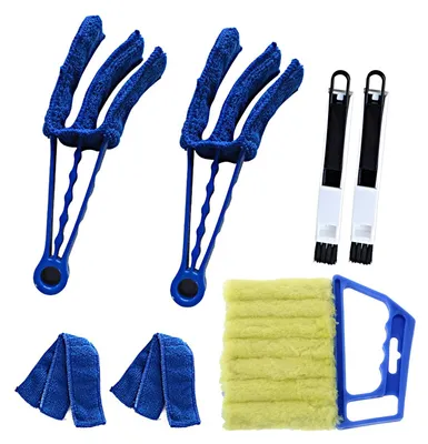 Image de Serviettes en microfibre pour le nettoyage des surfaces, lot de 7, idéales pour un nettoyage sans poussière