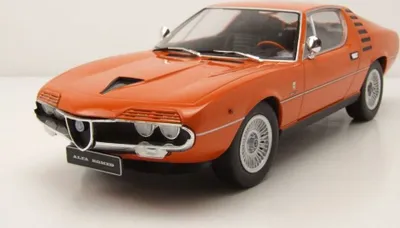Produktbild von KK Scale 180383 Alfa Romeo Montreal 1970 orange 1:18