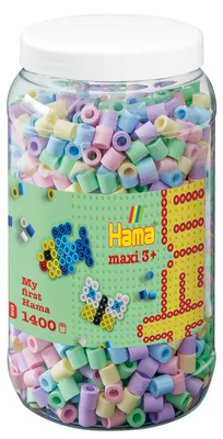 Obrázok produktu pre Hama Beads 8544, Detská remeselná súprava, 3 rok / roky, Viacfarebný, 1400 kusov