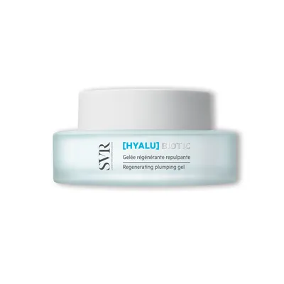 Zdjęcie produktu dla SVR [HYALU] BIOTIC Plumping Rejuvenating Face Gel Feuchtigkeitscreme mit Hyaluronsäure-Probiotika und stabilisiertem Vitamin C für stumpfe, dehydrierte, empfindliche Haut, 50 ml
