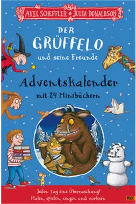 Produktbild von Der Grüffelo und seine Freunde. Adventskalender mit 24 Minibüchern