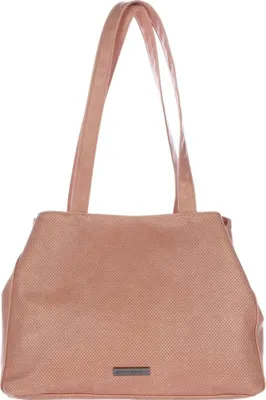 Produktbild von Große Damen Tasche Schultertasche Umhängetasche Crossover Bag Leder Optik Handtasche  Rosa