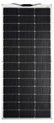 Semi-flexibles Solarpanel 150W 12V, ETFE, monokristallin, 182x182mm Zellen