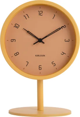 Imagen del producto de Karlsson - Reloj de mesa - Color amarillo miel
