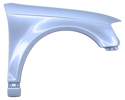 Image de Cache-boue pour Audi A3 8P, côté droit, référence LX5X, modèle 08-13, neuf, peint