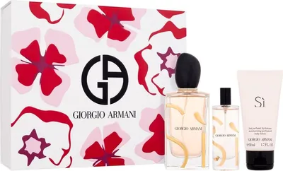 Produktbild von Armani Si Passione Set: Edp Spray 100Ml + Edp 15Ml + Bl 50Ml