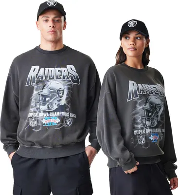 Produktbild von New Era Nfl Boxy Washed Las Vegas Raiders Sweatshirt Grau XL Herren Grau XL