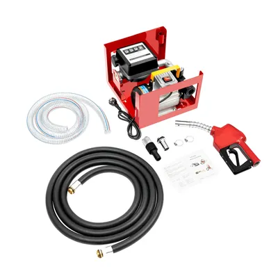 Produktbild von Diesel-Transferpumpe, hohe Durchflussrate 60L/min, langlebige Gusseisenkonstruktion, automatische Abschaltfunktion