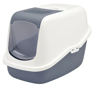 Obrázek produktu pro Savic Katzentoilette Nestor - weiß/blau