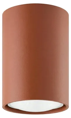 Immagine prodotto di Plafoniera LAGOS 10 ocra rossa 1xGU10 10W acciaio 10x6x6 cm Sollux Lighting
