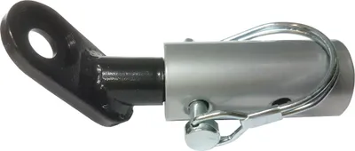 Produktbild von Anhängerkupplung mit Adapter Sicherungsplint und Hülse Kupplung komplett für Fahrradanhänger