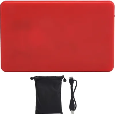 Obrázok produktu pre Externý pevný disk USB3.0 HDD 2,5 palca pre stolný notebook, príslušenstvo, červený, 500 GB