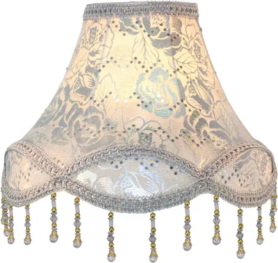 Produktbild von Lampenzubehör Retro Palace, 21,8 - 35,5 cm, handgefertigter E27-Lampenschirm für Tischlampen, Stehlampen, Wandlampen