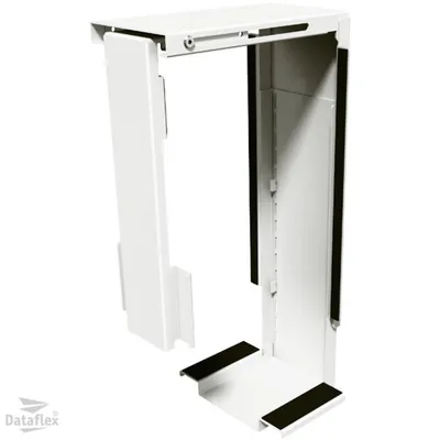 Produktbild von Dataflex Viewmate Computerhalterung - Schreibtisch 310, Tischmontierte CPU-Halterung, 20 kg, Weiß, 20,5 cm, 63,5 cm, 450 x 200 x 300 mm