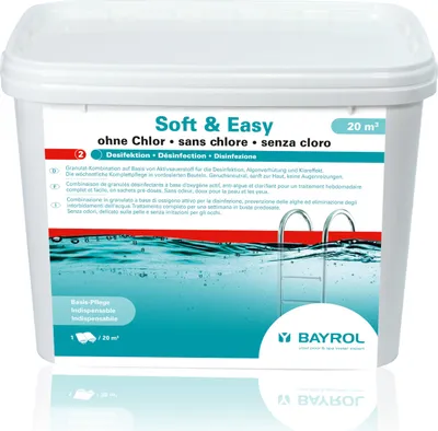 Obrázok produktu pre Bayrol dezinfekcia bazénov Soft & Easy 4,8 kg bez chlóru na 20 m³