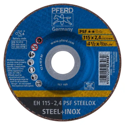 Produktbild von PFERD 61740326, 11,5 cm, 2,4 mm, 13300 RPM, 25 Stück(e)