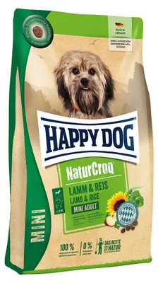 Produktbild von Happy Dog NaturCroq Mini Lamm & Reis Lamm, 4 kg