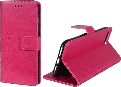 Produktbild von Schutz Hülle Blumen für Handy Apple iPhone 8 Plus Pink