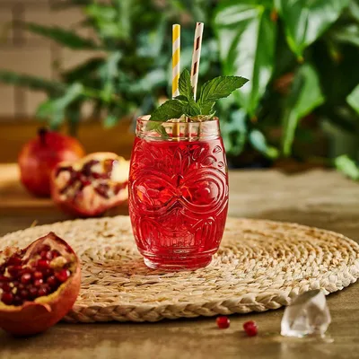 Produktbild von Cocktailgläser 500 ml Tiki - Set von 6 Spülmaschinenfesten Trinkgläsern
