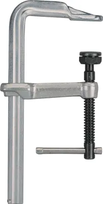 Produktbild von FORMAT Ganzstahl-Schlosserschraubzwinge 1250 x 120 mm, Spannweite:1000 mm, Ausladung:120 mm