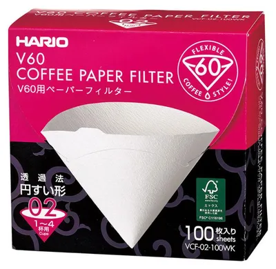 Produktbild von Weißpapierfilter Hario Misarashi V60-2