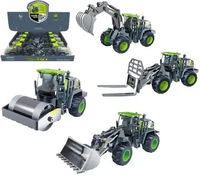 Immagine prodotto di Veicoli da cantiere in metallo MIX - Trifox