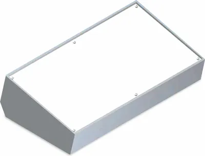 Produktbild von TEKO Gehäuse, 364.8, ABS, Dunkelgrau, 311 x 170 x 89 mm, Pult 36