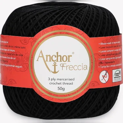 Immagine prodotto di Anchor Freccia 6 – filato di cotone per uncinetto (Colore 00403)
