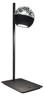 Immagine prodotto di Steinhauer Exclusive - lampada da tavolo - BELLUNO - nero - vetro metallo - lampada da scrivania - LED - 4589ZW