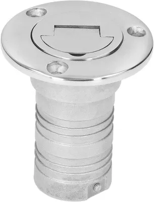 Immagine prodotto di Raccordo per rifornimento marino in acciaio inossidabile 316 - 38 mm - Tappo senza chiave