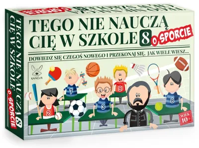 Zdjęcie produktu dla Gra Tego nie nauczą Cię w szkole 8 o Sporcie