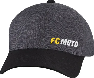 Productafbeelding van FC-Moto logo-kap, zwart/grijs, maat S/M