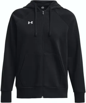 Produktbild von Under Armour UA RIVAL FLEECE FZ HOODIE Damen Kapuzenjacke Zip-Jacke schwarz M