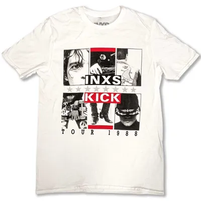 Produktbild von INXS KICK Tour White M T-Shirt
